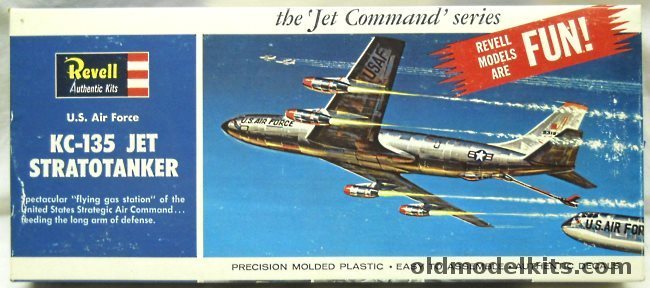 Revell 1/139 Boeing KC-135 Stratotanker With Resin JT3D-1 Conversion Engines, H275-100 plastic model kit